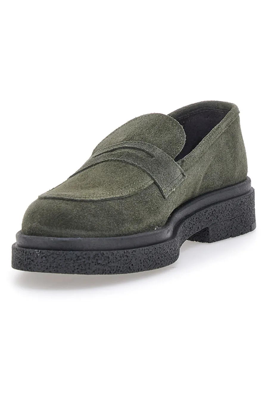 Grüne Wildledermokassins Pittarello Klasse 2004-PITTARELLO CLASS Discount