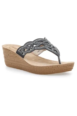 45 GM Wedge Flip-Flops-INBLU Outlet