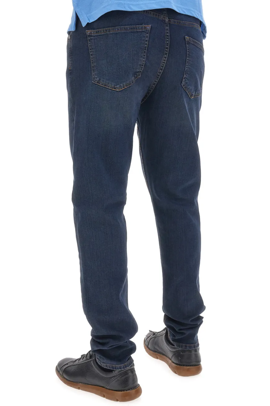Jeans slim fit blu denim stretch Sevenoaks 2688
