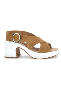 Ledersandalen mit Absätzen MK3875PL435-PITTARELLO LOOK Discount