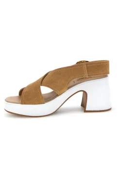 Ledersandalen mit Absätzen MK3875PL435-PITTARELLO LOOK Discount