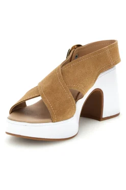 Ledersandalen mit Absätzen MK3875PL435-PITTARELLO LOOK Discount