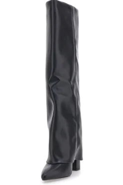 C217252 e Stiefel mit spitzem Blockabsatz-LE HAVRE PARIS