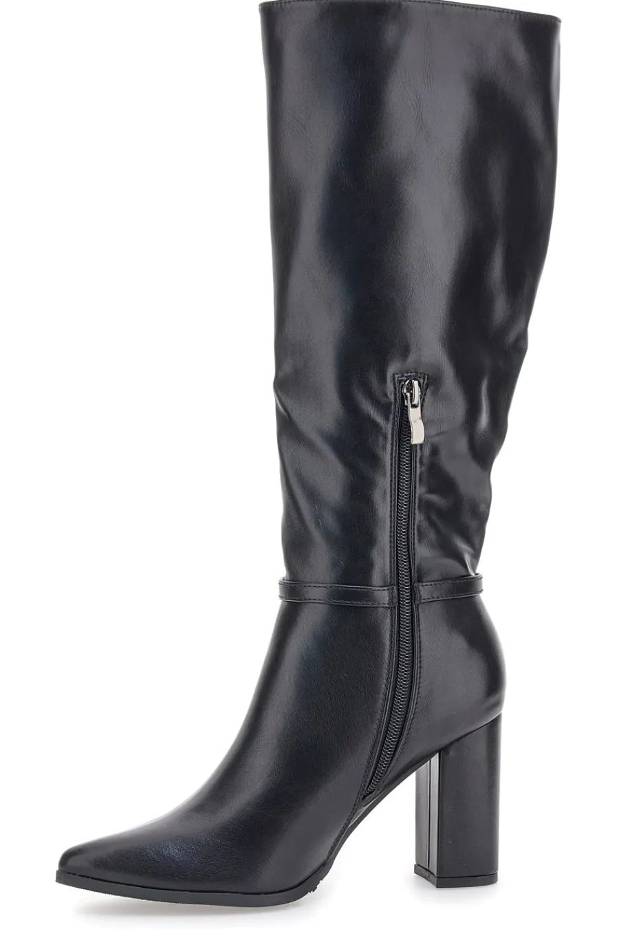 6002 e Stiefeletten mit hohem Absatz und Riemen-LE HAVRE PARIS