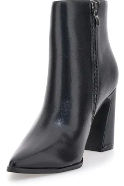 801 e Stiefeletten mit hohem Blockabsatz und spitzer Zehenpartie-LE HAVRE PARIS
