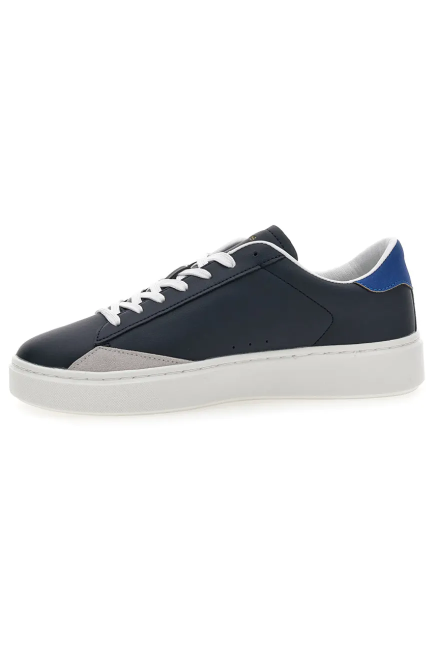 Marineblaue Sneaker mit blauen Details Gas Leonard LTX