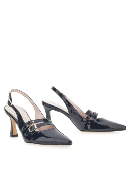 Mary Jane Dekolleté in schwarzer Farbe 3591-PITTARELLO GLAM Sale