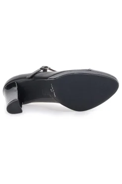 Mary Jane nere con punta tonda, cinturino e plateau 2567-PITTARELLO CLASS Online