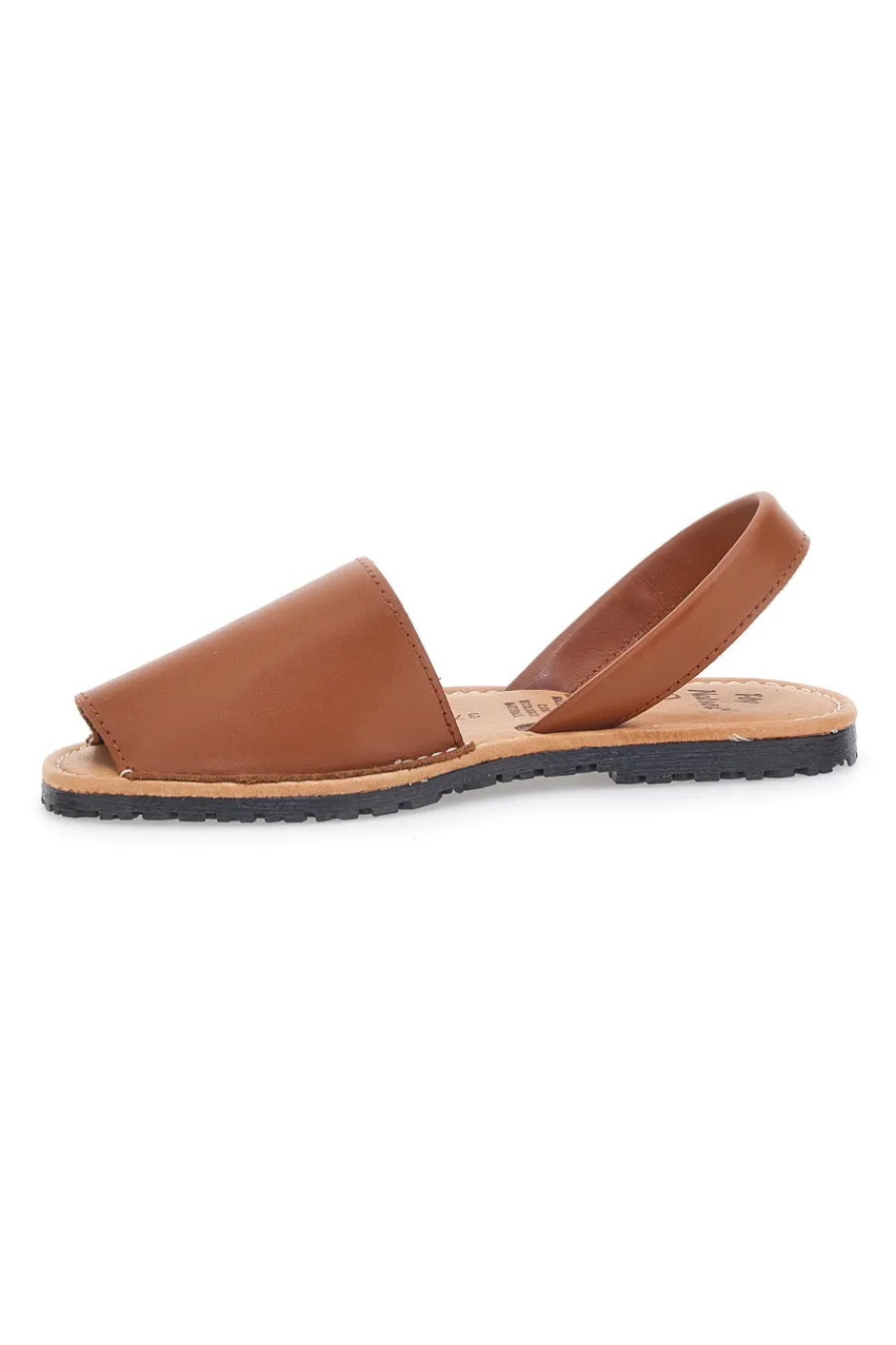 Minorchine Marroni Open Toe in Materie Sintetiche MN101-FLY NATURE Best