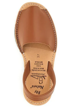 Minorchine Marroni Open Toe in Materie Sintetiche MN101-FLY NATURE Best