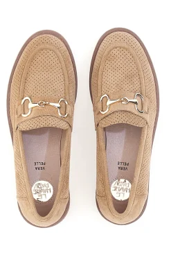 Mocassini beige con morsetto RQ2652-LE HAVRE PARIS Clearance