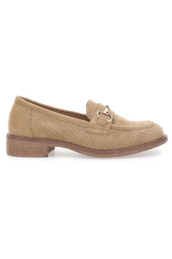 Mocassini beige con morsetto RQ2652-LE HAVRE PARIS Clearance