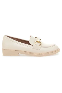 Mocassini Beige con Morsetto Oro 2401-TALEMI Discount