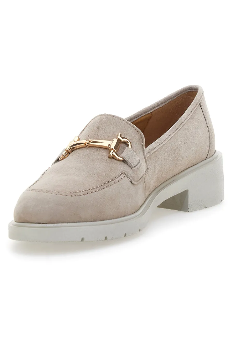 Mocassini Beige Con Morsetto 22729IGNIS-PRIMA RIGA Hot