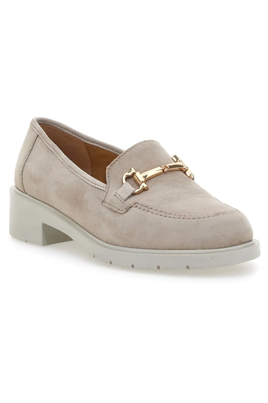 Mocassini Beige Con Morsetto 22729IGNIS-PRIMA RIGA Hot