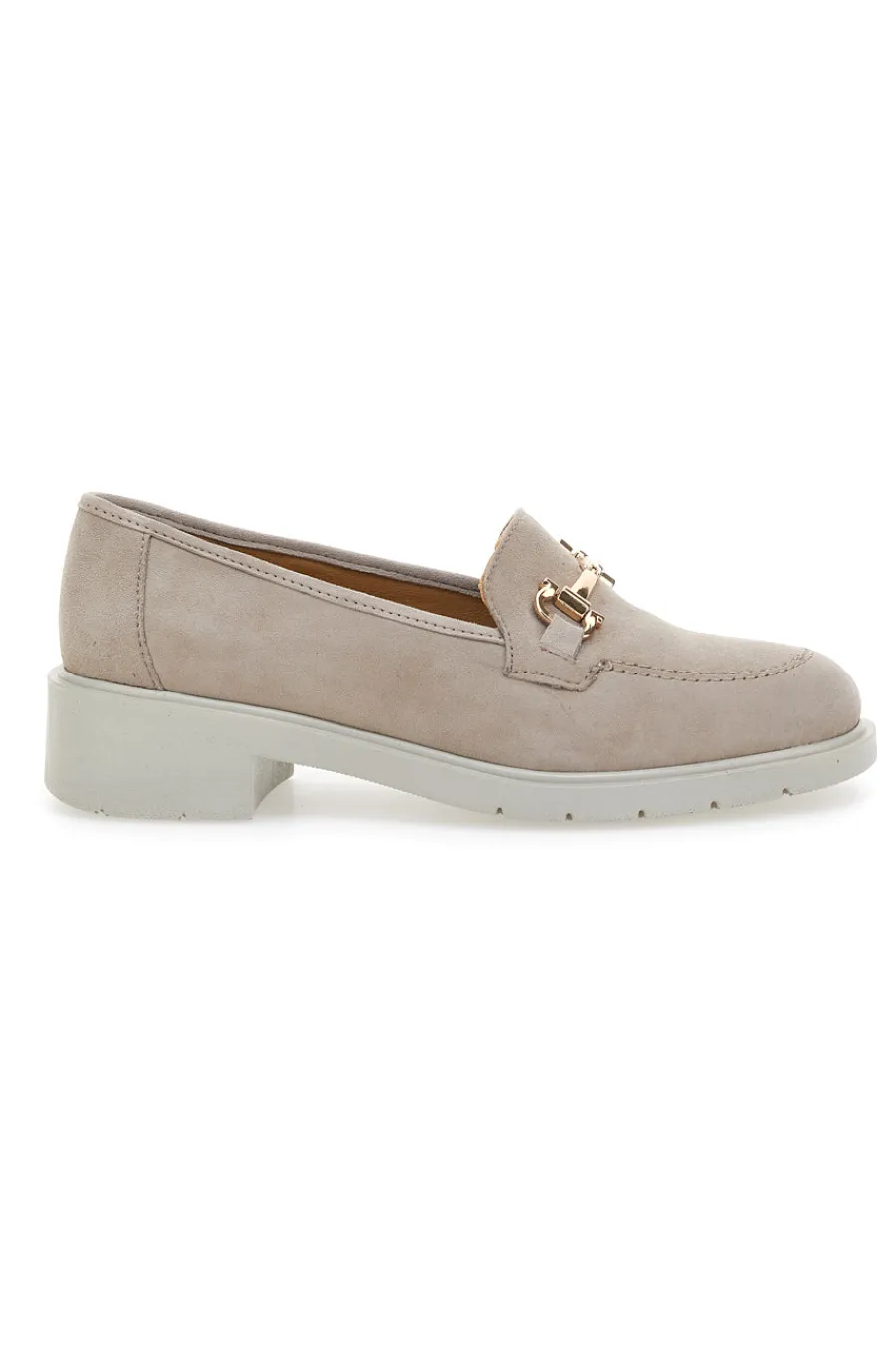 Mocassini Beige Con Morsetto 22729IGNIS-PRIMA RIGA Hot