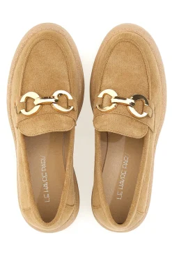 Mocassini Beige Con Morsetto 2300512-LE HAVRE PARIS New