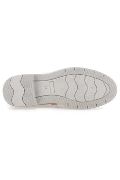 Mocassini beige e oro in vera pelle con catena 24584IGNIS-PRIMA RIGA Outlet