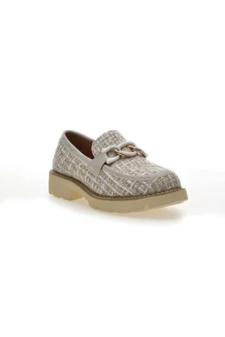 Mocassini in tessuto intrecciato con morsetto BL60303C-LE HAVRE PARIS Discount