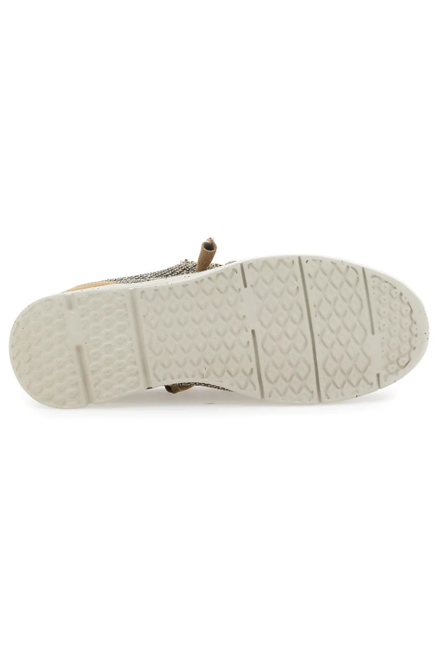 Mocassini Beige In Tessuto Sevenoaks 1118