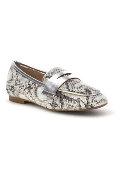 Mocassini beige stampa animalier TW26S2300807-LE HAVRE PARIS Best