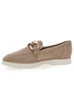 Mocassini Beige Vera Pelle 2301-PITTARELLO ACTIVE New