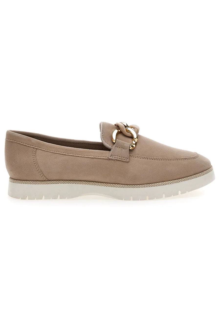 Mocassini Beige Vera Pelle 2301-PITTARELLO ACTIVE New