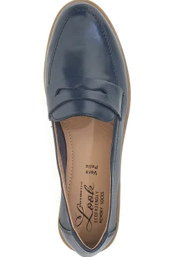 Mocassini Blu Con Bocca di Leone 02 M-PITTARELLO LOOK Hot