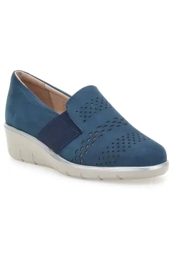 Mocassini Blu Con Platform 21330ANTY-PRIMA RIGA Hot