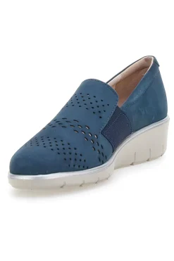 Mocassini Blu Con Platform 21330ANTY-PRIMA RIGA Hot