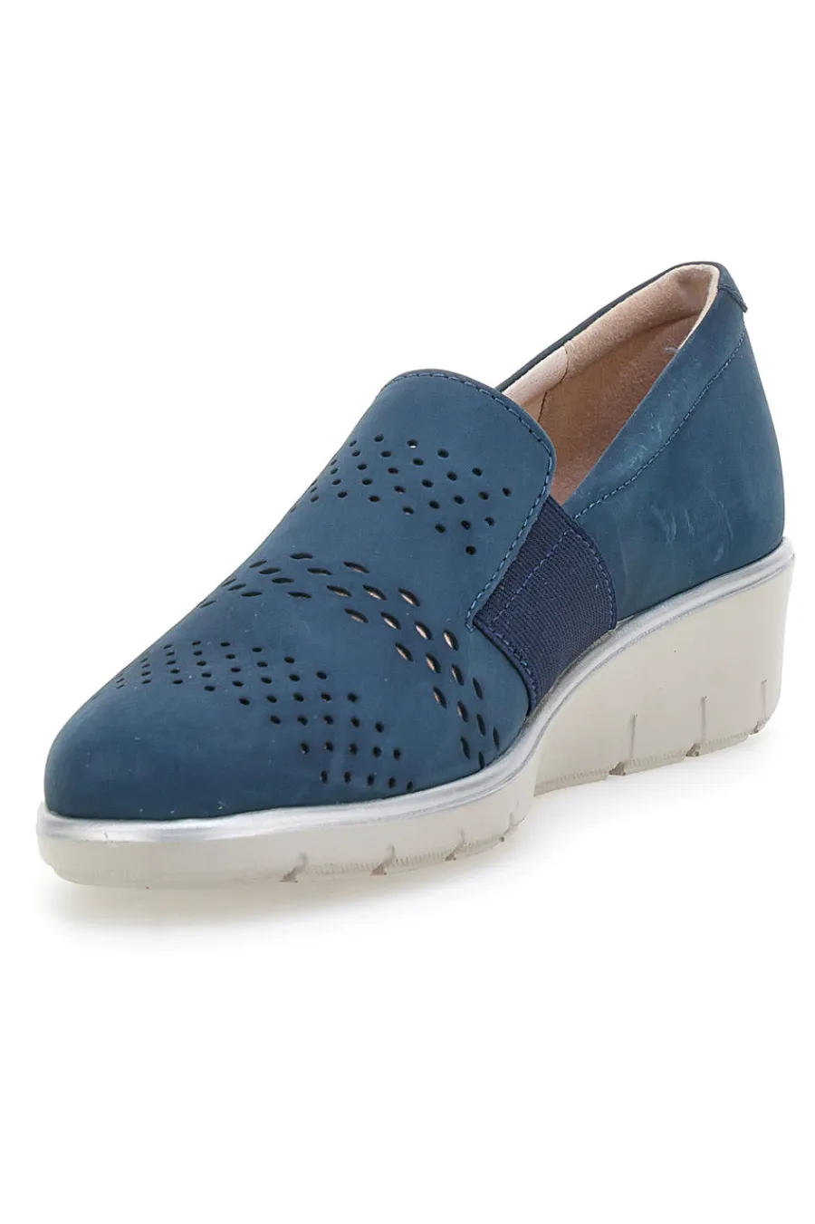 Mocassini Blu Con Platform 21330ANTY-PRIMA RIGA Hot