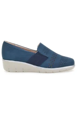 Mocassini Blu Con Platform 21330ANTY-PRIMA RIGA Hot