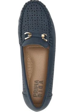 Mocassini Blu Traforati 3178-PRIMA RIGA New