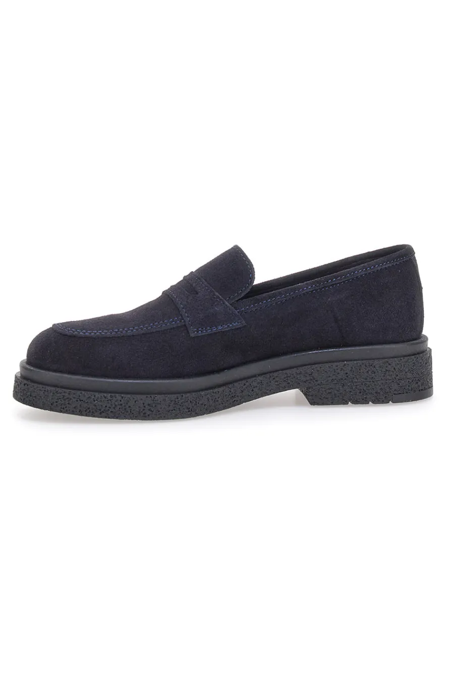 Mocassini Blu Vera Pelle Made In Italy 2004-PITTARELLO CLASS Online