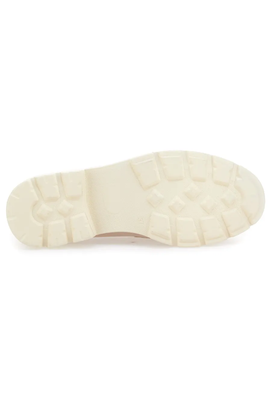 Mocassini Cipria con Fibbia Dorata e Suola Bianca KMD25S1K-LE HAVRE PARIS Discount