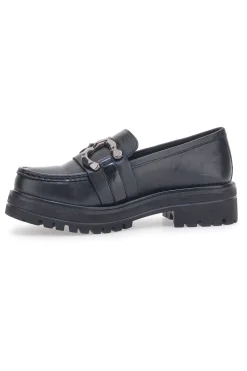 Mocassini Con Platform Neri 14118-PITTARELLO Online