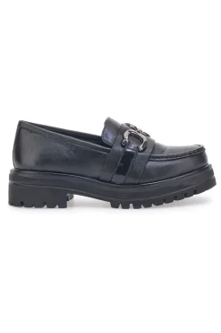 Mocassini Con Platform Neri 14118-PITTARELLO Online