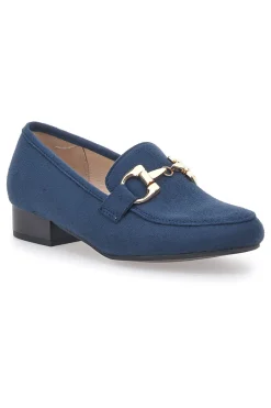 Mocassini con Tacco Blu 1000-ENERGY
