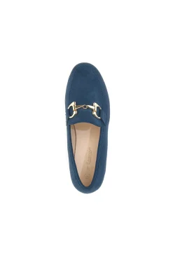 Mocassini con Tacco Blu 1000-ENERGY