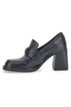 Mocassini con Tacco 7012 Neri-PITTARELLO GLAM Sale