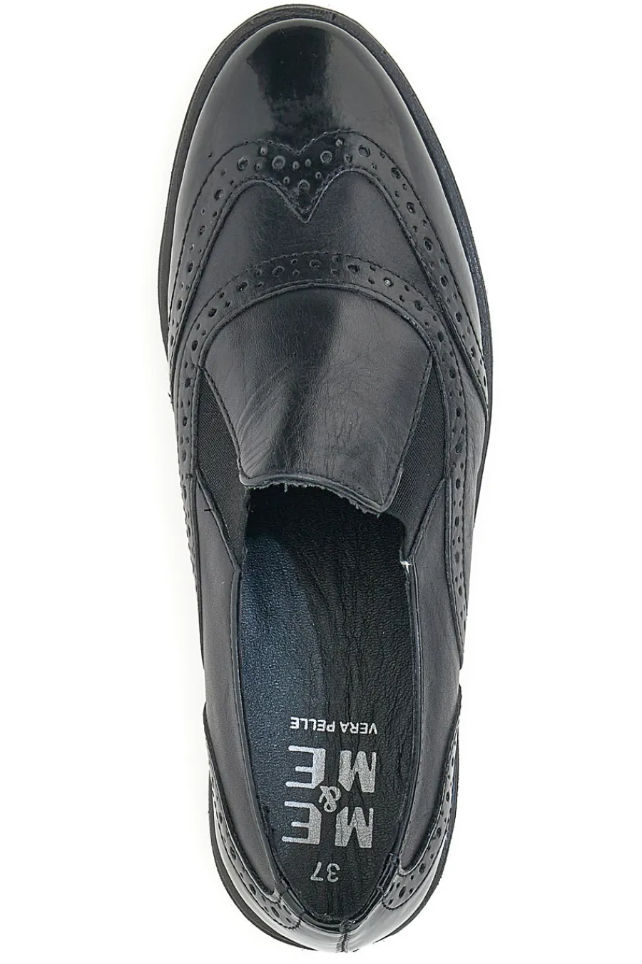Mocassini in Pelle Me & Me 11708 Neri-ME u0026 ME Clearance