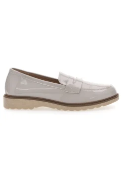 Mocassini In Vernice Beige 526820-LE HAVRE PARIS Outlet