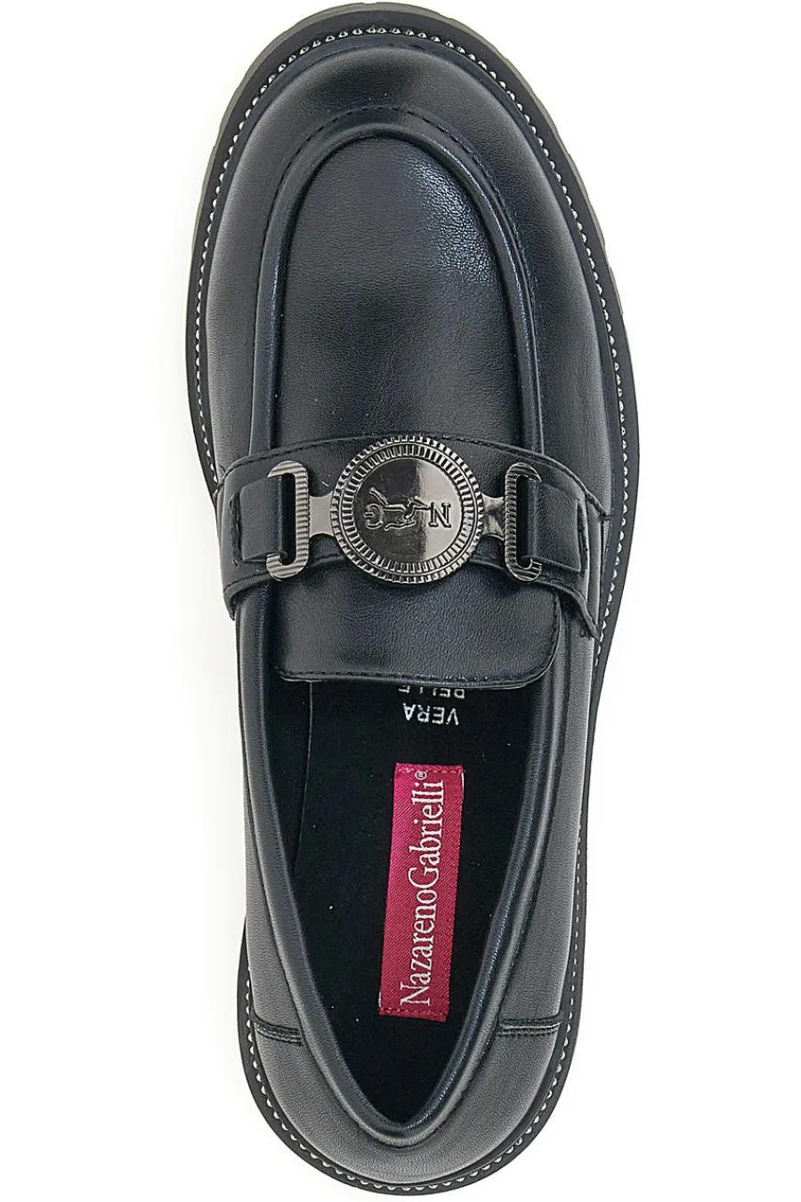 Mocassini Nazareno Gabrielli 9908 Nero-NAZ.GABRIELLI Sale