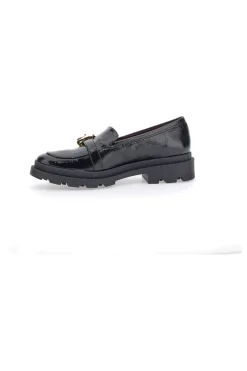Mocassini Neri Con Dettaglio Dorato 3733FC-PITTARELLO GLAM Online