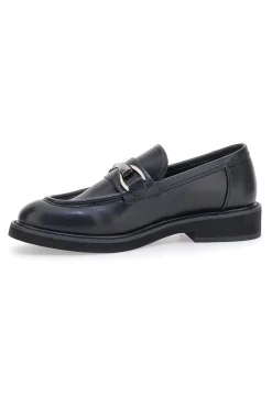 Mocassini neri con morsetto argento ME & ME 1237-ME u0026 ME