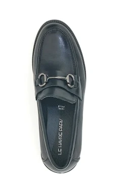 Mocassini Neri con Morsetto 2Y35562-LE HAVRE PARIS Outlet