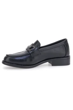 Mocassini Neri con Morsetto 2Y35562-LE HAVRE PARIS Outlet