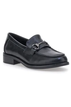 Mocassini Neri con Morsetto 2Y35562-LE HAVRE PARIS Outlet