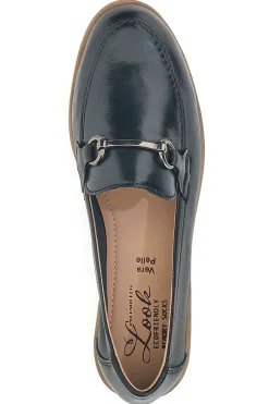 Mocassini Neri Con Morsetto Metallico 01 M-PITTARELLO LOOK Online
