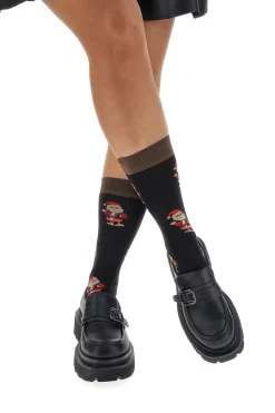 Mocassini Neri Con Platform Betty Flowers 126-BETTYFLOWERS Sale